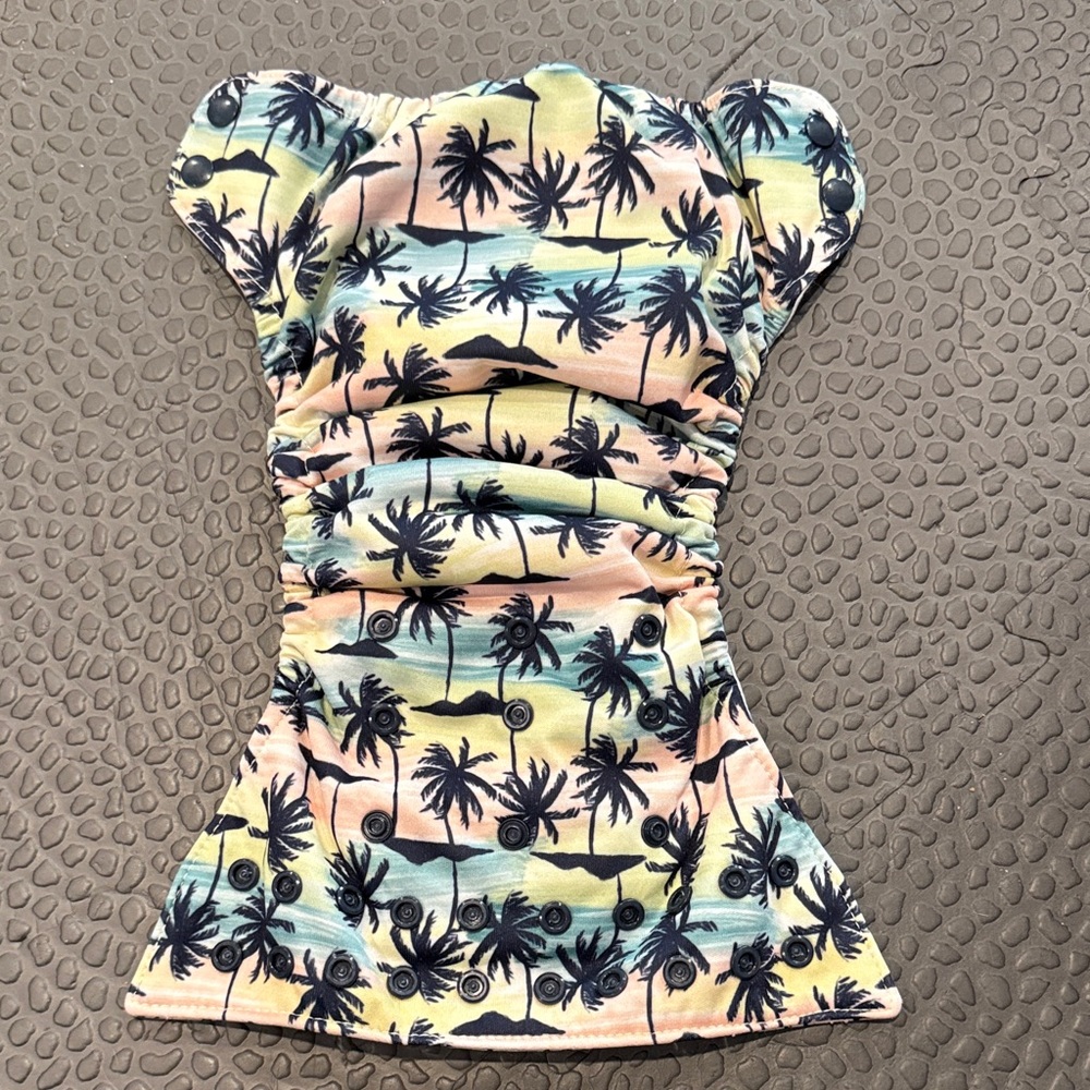 Thirsties NAIO (Natural All in One) diaper in Palm Paradise - Picture 4 of 4